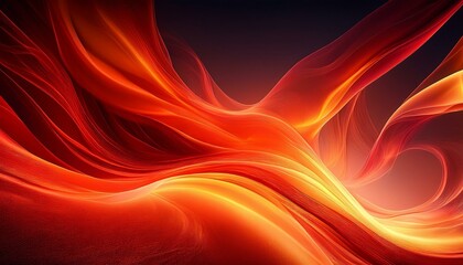 abstract fiery background with warm red and orange tones
