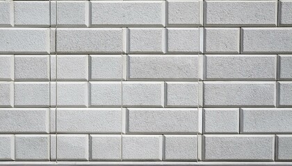 Obraz premium white granite building exterior wall tile pattern and background seamless