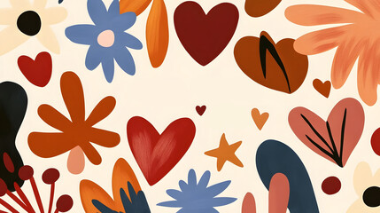 Empowering Feminine Abstract Design Celebrating Honor