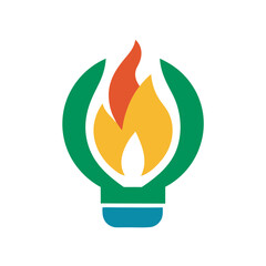 vector fire icon