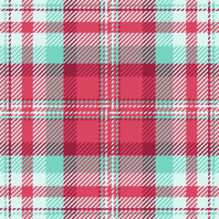 Vibrant pink and mint green plaid pattern.  Perfect for textile design, fashion, or website backgrounds.  Seamless repeat adds versatility to various projects.