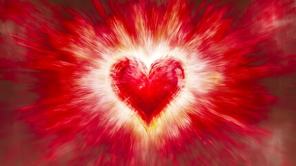 Radiant Heart Burst