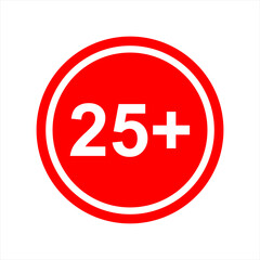 Only for ages 25 and up