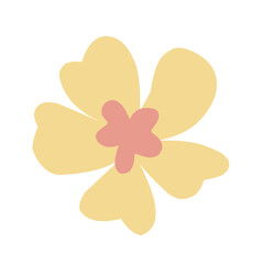 spring colorful flower vector