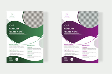 Brochure design, cover modern layout, annual report, poster, flyer in A4, Business flyer design

