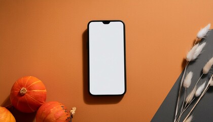 Generated Modern user interface design template. Conceptual mobile phone screen mock-up for applicatio