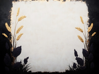Bold Minimalistic Flower Border