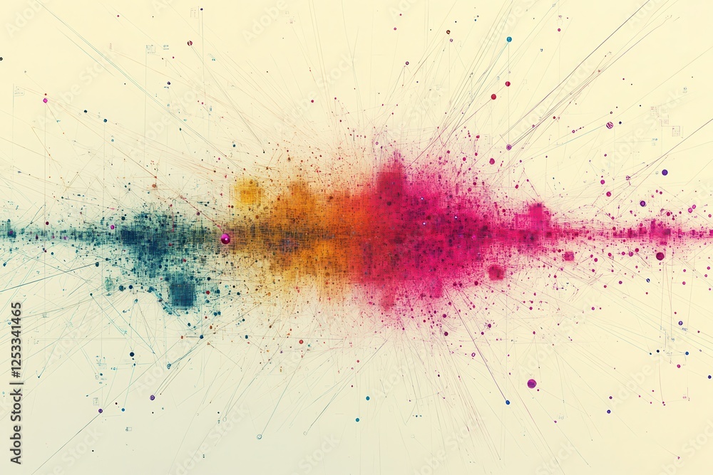 Poster minimal networking technology background big data connectivity software development wallpaper .