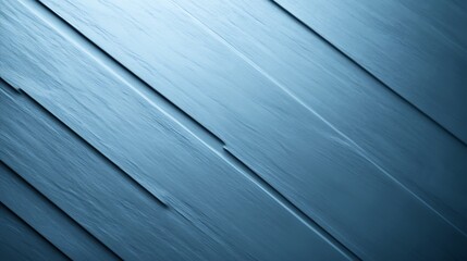 Obraz premium Cool Blue Diagonal Stripes Abstract Texture Background. AI Generated
