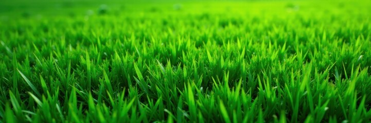 Intricate short-cropped grass, lush green texture, outdoor, vegetation