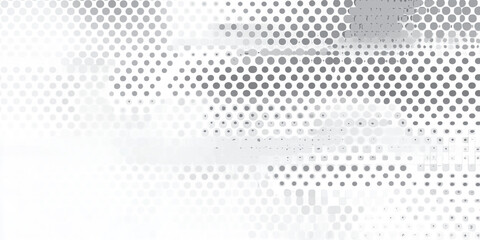 Light Gray Pattern of Small Dots on Transparent Background &ndash; Subtle Design Element