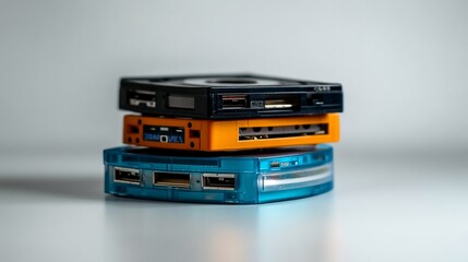 Stack of Retro Gaming Memory Cards