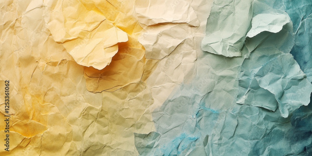 Aufkleber abstract image featuring paper textures with a focus on the delicate and varied surfaces of different types of paper, blending soft and textured elements to produce an el