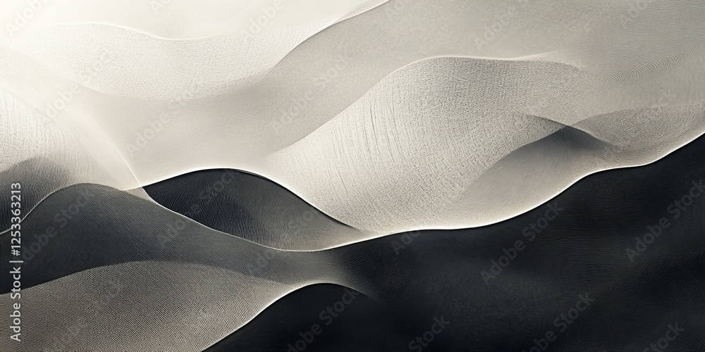Aufkleber abstract visual with subtle patterns, emphasizing the interplay between minimalist design and delicate textures to create a sophisticated and visually captivating effect