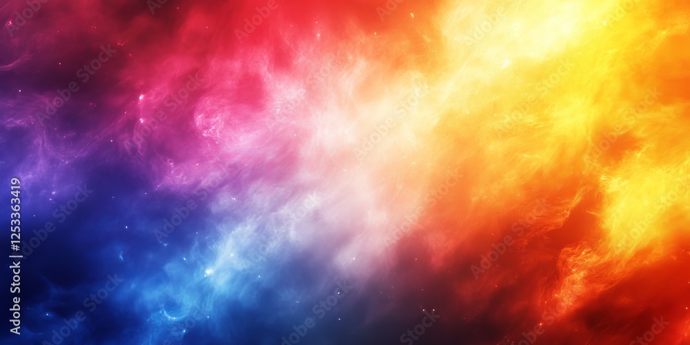 Aufkleber abstract visual with gradient backgrounds that highlight the gradual and sophisticated nature of color transitions, creating a rich and soothing background with a modern