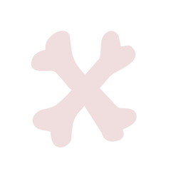 Cartoon Halloween font vector