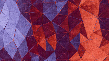 Abstract Minimalist Washed Out  Geometric Background - 3D rendering