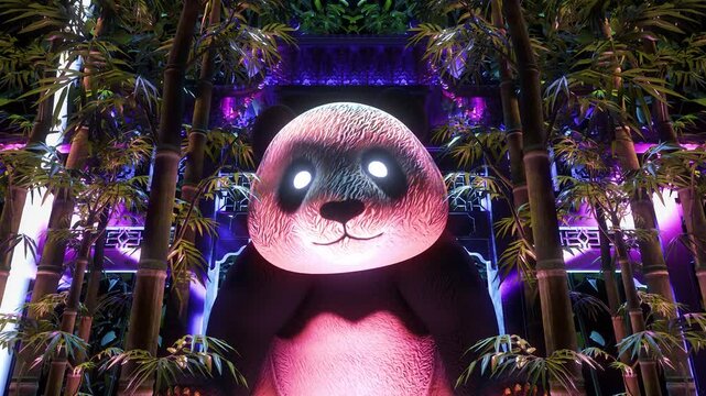 panda blinks and gets angry 2 