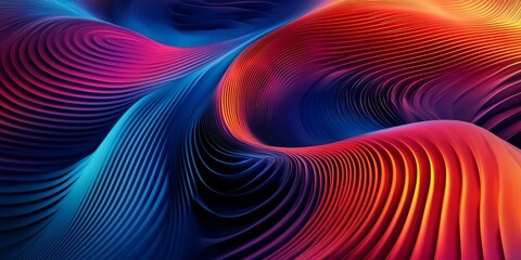 visually striking abstract design using linear gradients, emphasizing the clean and dynamic blending of hues to produce a captivating and contemporary artistic effect
