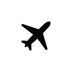 Airplane Line Icon Design with Editable Stroke. Suitable for Infographics, Web Pages, Mobile Apps