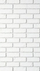 Obraz premium Clean white painted brick wall repeating pattern , contemporary, white, painted