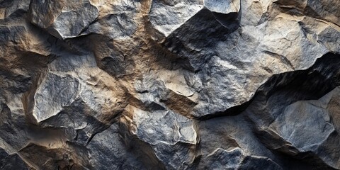 abstract visual with stone textures that highlight the interplay of light and shadow on rugged surfaces, creating a rich and immersive background with a touch of natural