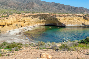 CALA BLANCA BEACH, LORCA, MURCIA, SPAIN_1