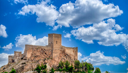 VIEW OF ALMANSA CASTLE