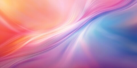 abstract visual with blurred backgrounds, using fluid lines and soft colors to create a serene and sophisticated representation of motion and depth