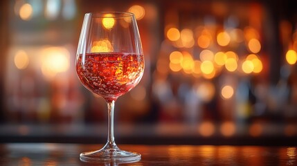 Elegant red wine flows into a glass, capturing sophistication and refined taste in a moment of indulgence.