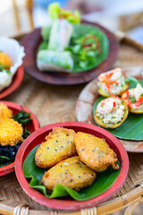 Vietnamese snacks platter