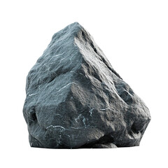 Obraz premium a large rock with a small bird perched on it