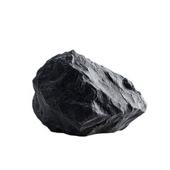 Obraz premium a rock is shown against a white background
