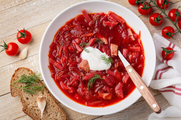 beetroot soup borsch