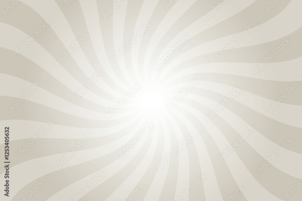 Aufkleber revere pewter gray background with white sun ray. swirl sun ray lines starburst. abstract texture wi