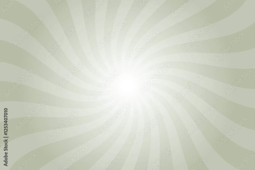 Aufkleber sage gray background with white sun ray. swirl sun ray lines starburst. abstract texture with light 