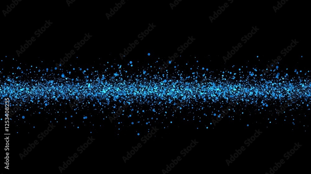 Poster dark blue gradient light with rough, grainy texture and glowing shine. modern abstract background wi