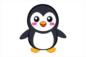 penguin vector,  icon vector illustration,  penguin silhouette of a penguin isolated on a white background, eps, png, svg, vector,