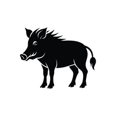 Wild Boar Silhouette
