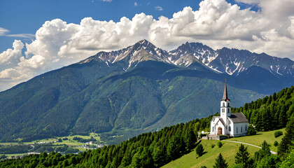 Le paysage montagneux