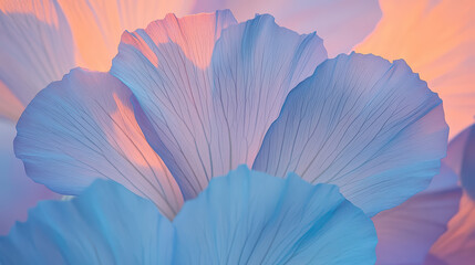 close up of flower petals. 
