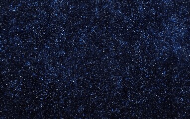Luxury sparkling dark blue glitter surface with shimmering metallic glow abstract background and elegant shiny textured particles