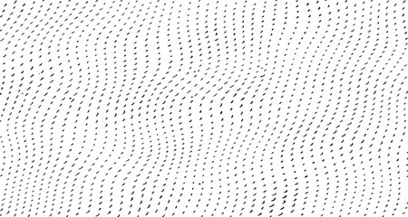 Rough, irregular texture composed of monochrome geometric elements. Overlay distressed grunge background. Abstract vector illustration. Isolated on white background. EPS10