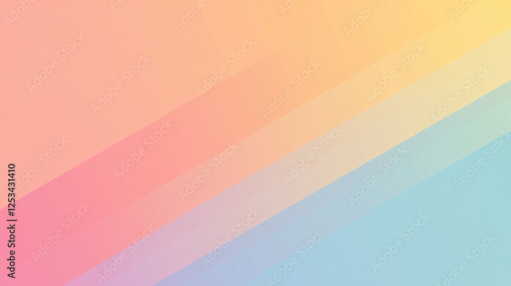 Poster abstract pastel diagonal gradient background design