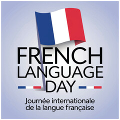French Language Day flyer  poster,image 11.eps