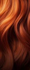 Naklejka premium Fotografia macro di capelli. Parrucchiere per signora. 