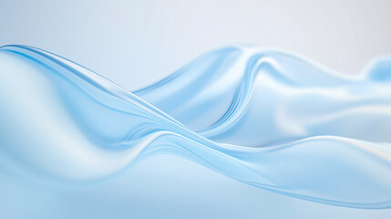 abstract light  blue wave background, curves of the wave