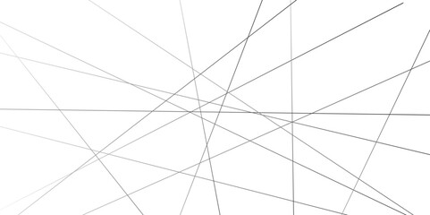 Abstract lines in black and white tone of many squares and rectangle shapes on white background. Movements of triangles, geometric shapes on a silver background. red and golden light effect. paper cut