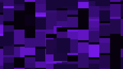 Abstract purple geometric rectangle pixels pattern background