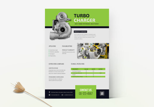 Technical Product Data Sheet Template